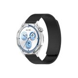 MMP SHOP Huawei Watch Gt2 Pro/Gt3 Pro/ Gt4 / Gt5 Pro / Gt6 / Gt6 Pro 46Mm İle Uyumlu Desenli Manyetik Spor Kordon Siyah