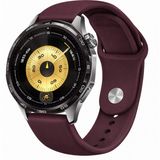 MMP Shop Huawei Watch Gt3 / Gt4 / Gt5 / Gt6 / GT6 Pro 46MM Uyumlu 22MM Jel Silikon Kordon - Hw Gt-Gt2-Gt3-Gt4-Gt5 Pro 46mm - Mürdüm