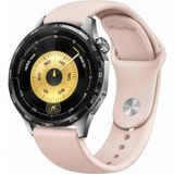MMP Shop Huawei Watch Gt3 / Gt4 / Gt5 / Gt6 / GT6 Pro 46MM Uyumlu 22MM Jel Silikon Kordon - Hw Gt-Gt2-Gt3-Gt4-Gt5 Pro 46mm - Pudra