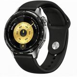 MMP Shop Huawei Watch Gt3 / Gt4 / Gt5 / Gt6 / GT6 Pro 46MM Uyumlu 22MM Jel Silikon Kordon - Hw Gt-Gt2-Gt3-Gt4-Gt5 Pro 46mm - Siyah
