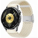 MMP Shop Huawei Watch Gt3 / Gt4 / Gt5 / Gt6 / GT6 Pro 46MM Uyumlu 22MM Metal Klipsli Örgü Kordon - Starlight - Hw Gt3-Gt4-Gt5-GT6 Pro 46mm