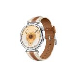 MMP SHOP Huawei Watch Gt4 / Gt5 / Gt6 41 Mm / Gt5 Pro 42 Mm İle Uyumlu Yüksek Kalite Pu Deri Lansman Kordon Beyaz