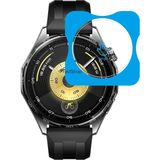 MMP Shop Huawei Watch Gt6 46MM Uyumlu Kolay Kurulum Aparatlı Temperli Cam Ekran Koruyucu - Şeffaf - HW Watch Gt6 46mm