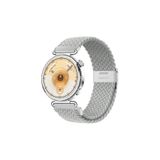 MMP SHOP Huawei Watch Gt6 / Gt5 / Gt4 41Mm / Gt5 Pro 42Mm İle Uyumlu Metal Klips Örgü Spor Kordon Gri