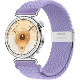MMP Shop Huawei Watch Gt6 / Gt5 / Gt4 41MM / Gt5 Pro 42MM Uyumlu Metal Klips Örgü Spor Kordon - Lila