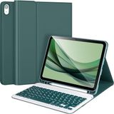 MMP Shop Ipad Air 11 M2 / M3 2025 2024 Uyumlu Uyku Modlu Kalem Bölmeli Klavyeli Tablet Kılıfı - İpad Air 11 - Haki