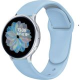 MMP Shop Samsung Galaxy Watch 4 5 6 7 Fe 40 40 44 Classic 42 43 46 47 mm Uyumlu 20MM Jel Silikon Kordon - SM Watch 4-5-6-7-Fe - Bebe Mavisi