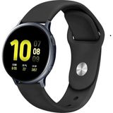 MMP Shop Samsung Galaxy Watch 4 5 6 7 Fe 40 40 44 Classic 42 43 46 47 mm Uyumlu 20MM Jel Silikon Kordon - SM Watch 4-5-6-7-Fe - Koyu Gri