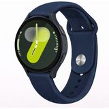 MMP Shop Samsung Galaxy Watch 4 5 6 7 Fe 40 40 44 Classic 42 43 46 47 mm Uyumlu 20MM Jel Silikon Kordon - SM Watch 4-5-6-7-Fe - Lacivert