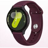 MMP Shop Samsung Galaxy Watch 4 5 6 7 Fe 40 40 44 Classic 42 43 46 47 mm Uyumlu 20MM Jel Silikon Kordon - SM Watch 4-5-6-7-Fe - Mürdüm