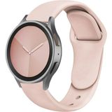 MMP Shop Samsung Galaxy Watch 4 5 6 7 Fe 40 40 44 Classic 42 43 46 47 mm Uyumlu 20MM Jel Silikon Kordon - SM Watch 4-5-6-7-Fe - Pudra