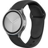 MMP Shop Samsung Galaxy Watch 4 5 6 7 Fe 40 40 44 Classic 42 43 46 47 mm Uyumlu 20MM Jel Silikon Kordon - SM Watch 4-5-6-7-Fe - Siyah