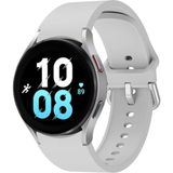 MMP Shop Samsung Galaxy Watch 4 5 6 7 Fe 40 40 44 Classic 42 43 46 47 mm Uyumlu Kavisli Silikon Kordon - SM Glx Watch 4-5-6-7-Fe - Gri