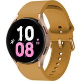 MMP Shop Samsung Galaxy Watch 4 5 6 7 Fe 40 40 44 Classic 42 43 46 47 mm Uyumlu Kavisli Silikon Kordon - SM Glx Watch 4-5-6-7-Fe - Sarı