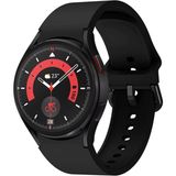 MMP Shop Samsung Galaxy Watch 4 5 6 7 Fe 40 40 44 Classic 42 43 46 47 mm Uyumlu Kavisli Silikon Kordon - SM Glx Watch 4-5-6-7-Fe - Siyah