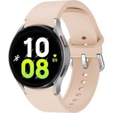 MMP Shop Samsung Galaxy Watch 4 5 6 7 Fe 40 40 44 Classic 42 43 46 47 mm Uyumlu Kavisli Silikon Kordon - SM Glx Watch 4-5-6-7-Fe - Starlight