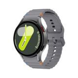MMP SHOP Samsung Galaxy Watch 4 5 6 7 FE 40 40 44 Classic 42 43 46 47 mm Uyumlu Kavisli Silikon Kordon