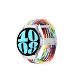 MMP SHOP Samsung Galaxy Watch 4 5 6 7 Fe 40 44mm Classic 42 43 46 47mm Uyumlu 20mm Metal Klips Örgü Kordon