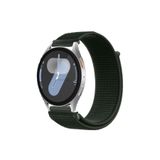 MMP SHOP Samsung Galaxy Watch 4 5 6 7 Fe 40 44Mm Classic 42 46 47Mm İle Uyumlu Hasır Örgü Spor Cırtlı Kordon Haki