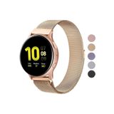 MMP SHOP Samsung Galaxy Watch 6 / 4 / 5 / 7 / Fe 40/42/44/46mm Uyumlu 20mm A Kalite Mayetik Hasır Kordon