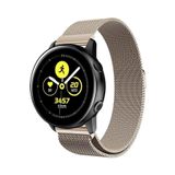 MMP SHOP Samsung Galaxy Watch 6 / 4 / 5 / 7 / Fe 40/42/44/46mm Uyumlu 20mm Manyetik Hasır Kordon
