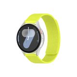 MMP SHOP Samsung Galaxy Watch 6/4 / 5/7 / Fe 40/42/44/46Mm İle Uyumlu 20Mm Desenli Manyetik Spor Kordon Sarı