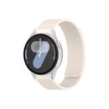 MMP SHOP Samsung Galaxy Watch 6/4 / 5/7 / Fe 40/42/44/46Mm İle Uyumlu 20Mm Desenli Manyetik Spor Kordon Starlight