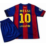 Mmt Spor F.c B.a.r.c.e.l.o.n.a 2015 Şampiyonlar Ligi Finali Lionel Messi Nostalji Çocuk Forması 2li Set 10 Numara - Bordo - 13 - 14 Yaş