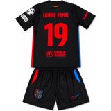 Mmt Spor F.c B.a.r.c.e.l.o.n.a Lamine Yamal Siyah Deplasman Çocuk Forması 19 Numara 2li Set - 13 - 14 Yaş