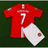 Mmt Spor Manchester/united Moskova 2008 Sezonu Cristiano Ronaldo Çocuk Forması 2li Set Seti A - Kırmızı - 13 - 14 Yaş