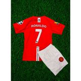 Mmt Spor Manchester/united Moskova 2008 Sezonu Cristiano Ronaldo Çocuk Forması 2li Set Settı - Kırmızı - 11 - 12 Yaş