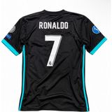 Mmt Spor R.e.a.l M.a.d.r.i.d 2017/18 Sezonu Cristiano Ronaldo 7 Numara Forması Siyah - 2XL