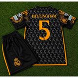 Mmt Spor Real Madrid Bellingham Özel Konsept 2026 Dünya Kupası Çocuk Forması 2li Settıı 5 - Siyah - 5 - 6 Yaş