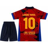 Mmt Spor Yen Sezon Özel Konsept Çocuk Forması Barcelona Lamine Yamal Yeni Sezon 2li Set Bordo - 4 - 5 Yaş