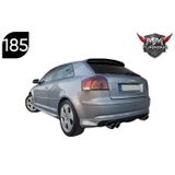 MMTUNNİNG AUDİ A3 8P 2KAPI COUPE ARKA TAMPON EKİ