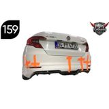 MMTUNNİNG FİAT EGEA SEDAN RS ARKA TAMPON
