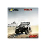 MN Model MN128 1/12 Jeep Wrangler Rubicon 4WD RC Model Crawler Offroad Truck Uzaktan Kumandalı Araba