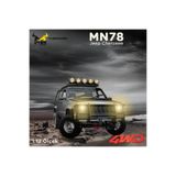MN Model MN78 1/12 Jeep Cherokee 4x4 RC Model Crawler Offroad Truck Uzaktan Kumandalı Araba RTRGümüş
