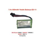 MN Model MN82/MN82S/MN99S/MN90/MN111 RC Uzaktan Kumandalı Araba İçin 7.4v 500mAh Yedek Batarya Pil E