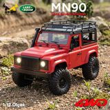 MN Model MN90 1/12 Land Rover Defender D90 4WD RC Model Crawler Offroad Uzaktan Kumandalı Araba Arazi Aracı Truck RTR Kı
