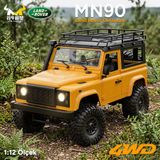 MN Model MN90 1/12 Land Rover Defender D90 4WD RC Model Crawler Offroad Uzaktan Kumandalı Araba Arazi Aracı Truck RTR Sa