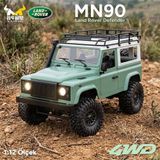 MN Model MN90 1/12 Land Rover Defender D90 4WD RC Model Crawler Offroad Uzaktan Kumandalı Araba Arazi Aracı Truck RTR Ye