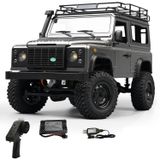 Mn Model MN99S V2 1/12 Land Rover Defender 4WD Rc Model Crawler Offroad Uzaktan Kumandalı Araba Truck Rtr Lisanslı Gümüş+Dahili Işık Seti MN-99S V2
