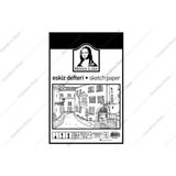 MN08-1 Mona Lisa Eskiz Kağıdı - 25 x 35CM 100 gr 10 Yaprak - Çok Renkli