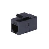 Mn119ck Cat6 Rj45 Dişi Dişi Klipsli Ethernet Kablo Birleştirici Ve Uzatma Aparatı-2 Adet Siyah