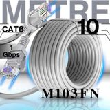 MN6 M103FN 10 Metre Internet Kablosu/Gigabit Destekli-UTP-CAT6/iç Mekan Uyumlu-ethernet Kablosu 10 Metre