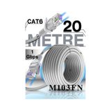 Mn6 M103fn 20 Metre Ethernet Kablo/utp/gigabit Destekli/20 Metre Cat6 Kablo/iç Mekan Uyumlu