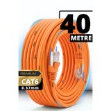 MN6 M107XT CAT6 Ethernet Kablosu 40 Metre 0.57mm UTP Uzun Mesafe Güçlü Sinyal LAN Kablosu