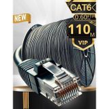 Mn6 M108XF Cat6 FTP Ethernet Kablosu 110 Metre Dış Mekan UV Korumalı Çift Katmanlı PE+PVC Parazit Önleyici 23AWG 0.60mm