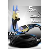 MN6 M109F Cat7 Kablo 5 Metre/Bakır-10gbps-50 Mikron Altın Kaplama/5M Cat7 Ethernet Kablosu